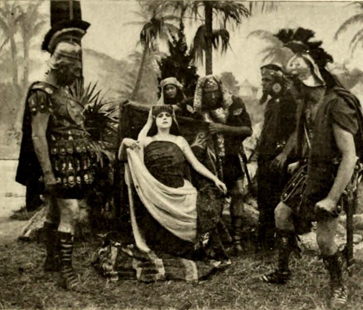 Cleopatra scene