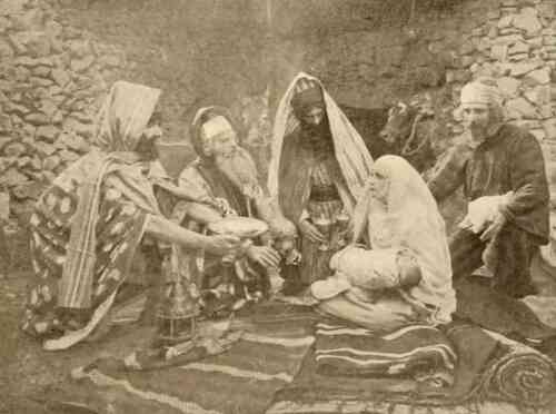 From the Manger to the Cross scene