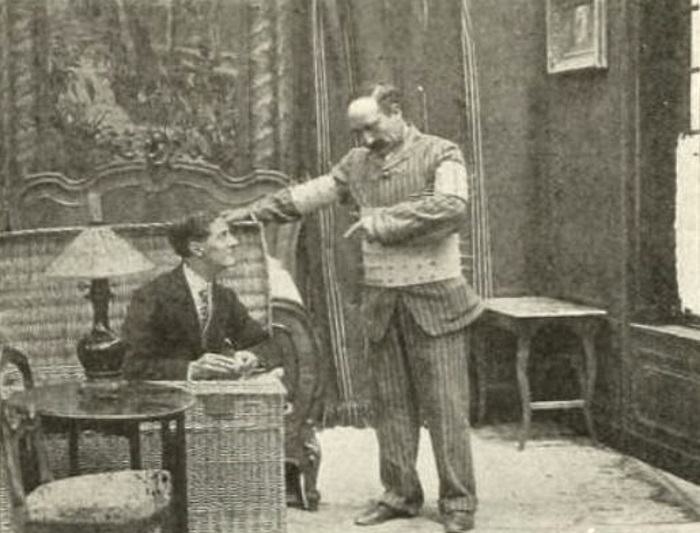 Fantomas: The Man in Black scene