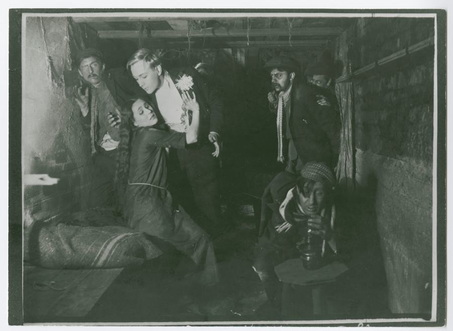 The Girl from Abroad; or, The Great Underworld scene