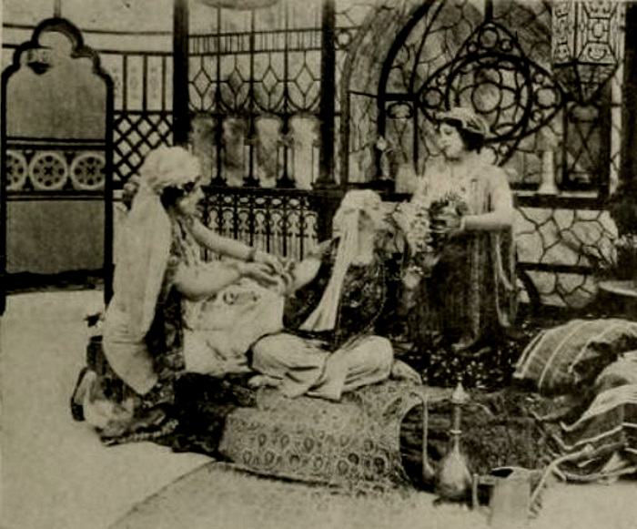 A Princess of Bagdad scene