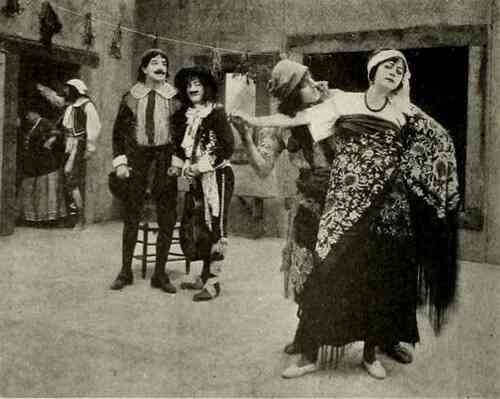 A Sister to Carmen scene
