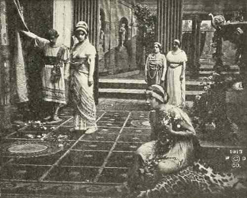 The Last Days of Pompeii scene