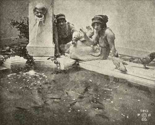The Last Days of Pompeii scene