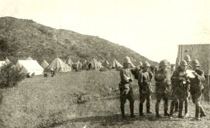 The Boer War scene