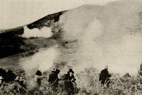 The Boer War scene