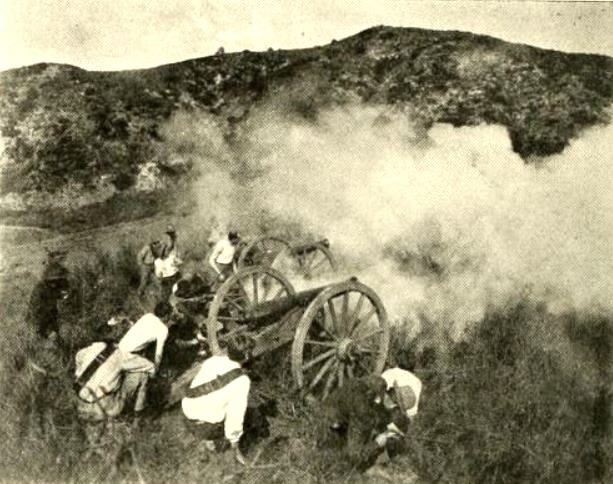 The Boer War scene