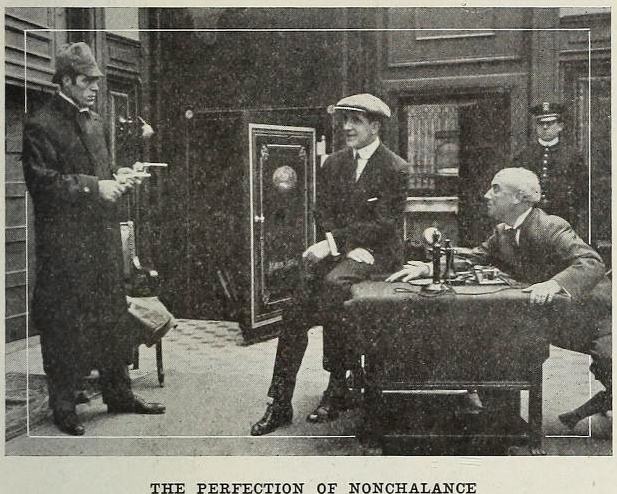 The Burglar and the Lady scene