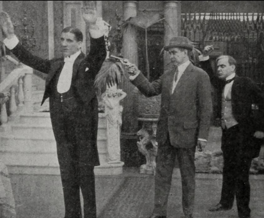 The Burglar and the Lady scene