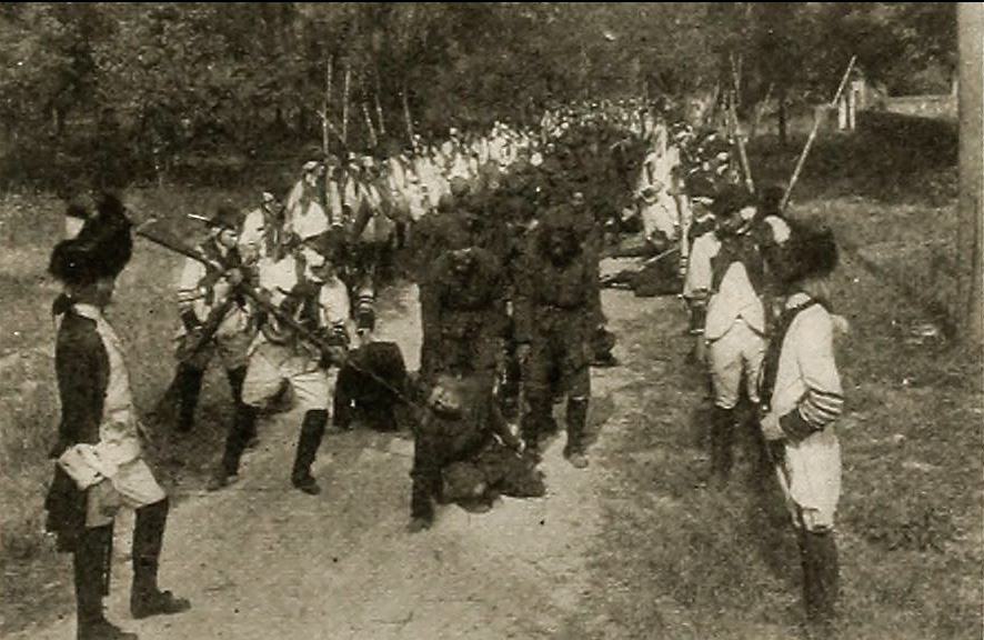 A Celebrated Case scene