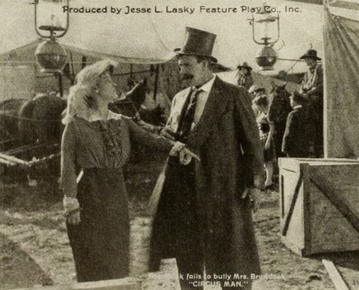 The Circus Man scene