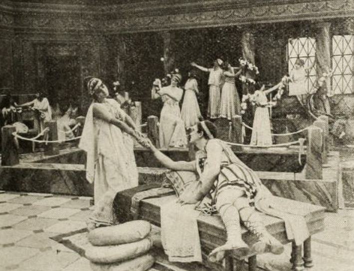 Damon and Pythias scene