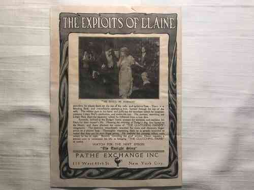 The Exploits of Elaine photo
