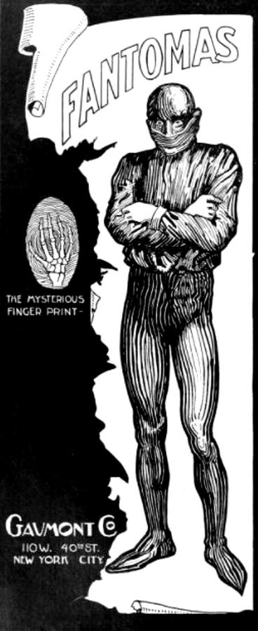 Fantomas: The Mysterious Finger Print scene
