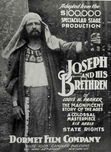 Joseph and His Coat of Many Colors scene