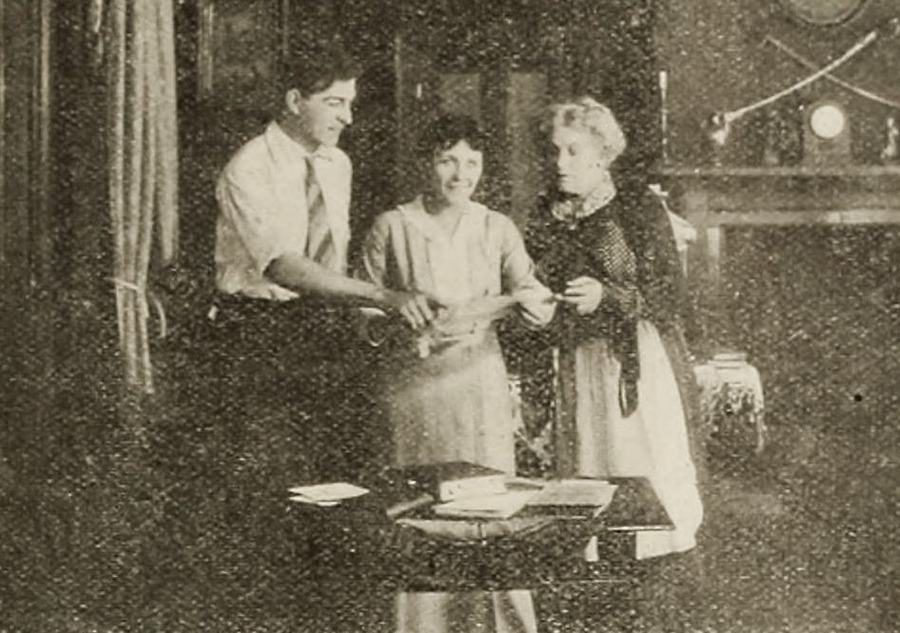 The Little Gray Lady scene