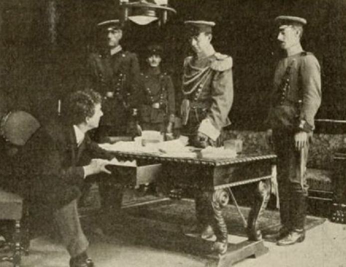 The Man from Home scene