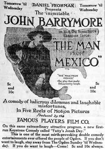 The Man from Mexico scene