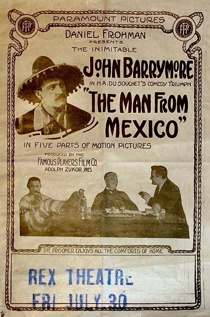 The Man from Mexico scene