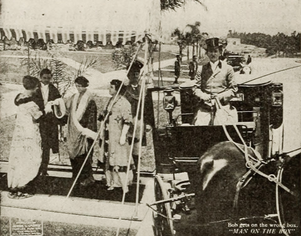 The Man on the Box scene