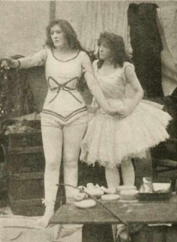 Nell of the Circus scene