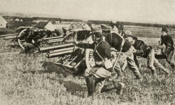 On the Belgian Battlefield scene 1