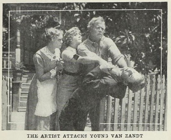 The Pursuit of the Phantom scene