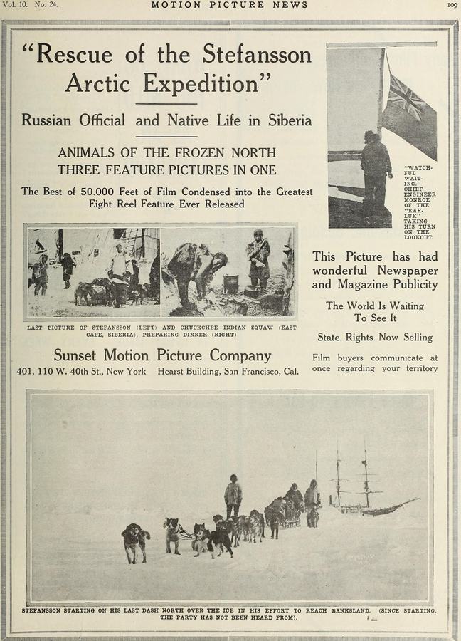 Rescue of the Stefansson Arctic Expedition scene 1