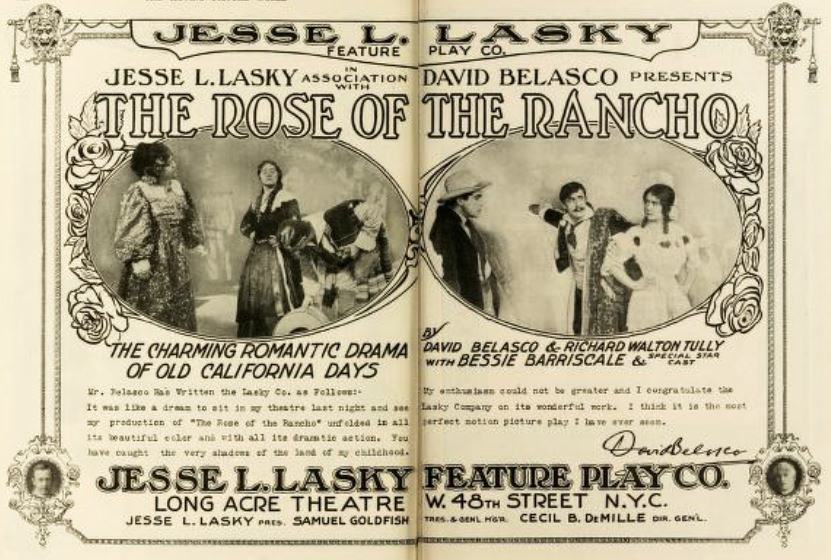 Rose of the Rancho scene