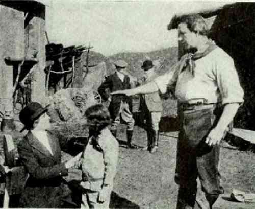 The Squaw Man scene