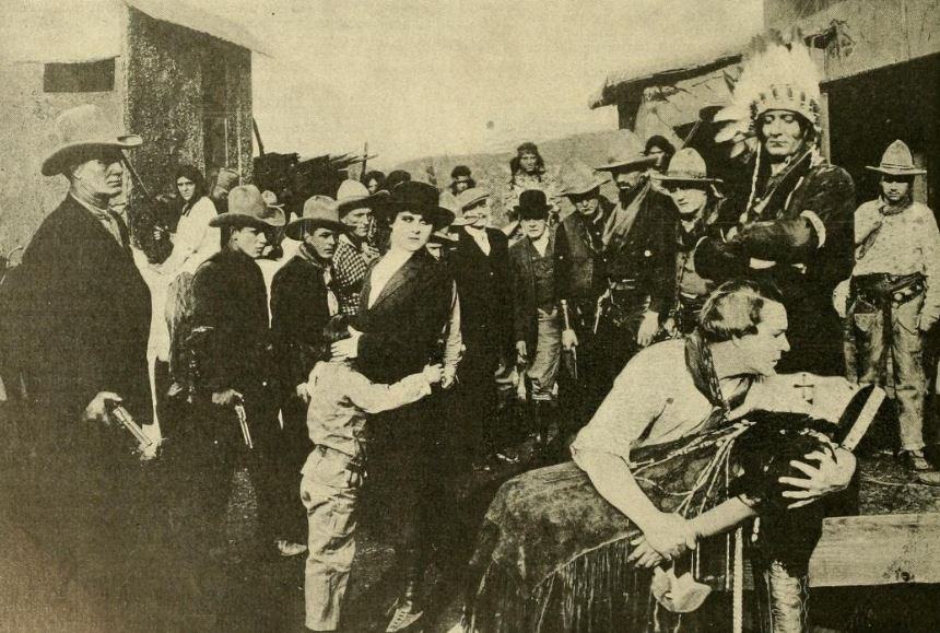 The Squaw Man scene