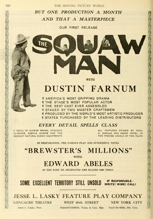 The Squaw Man scene