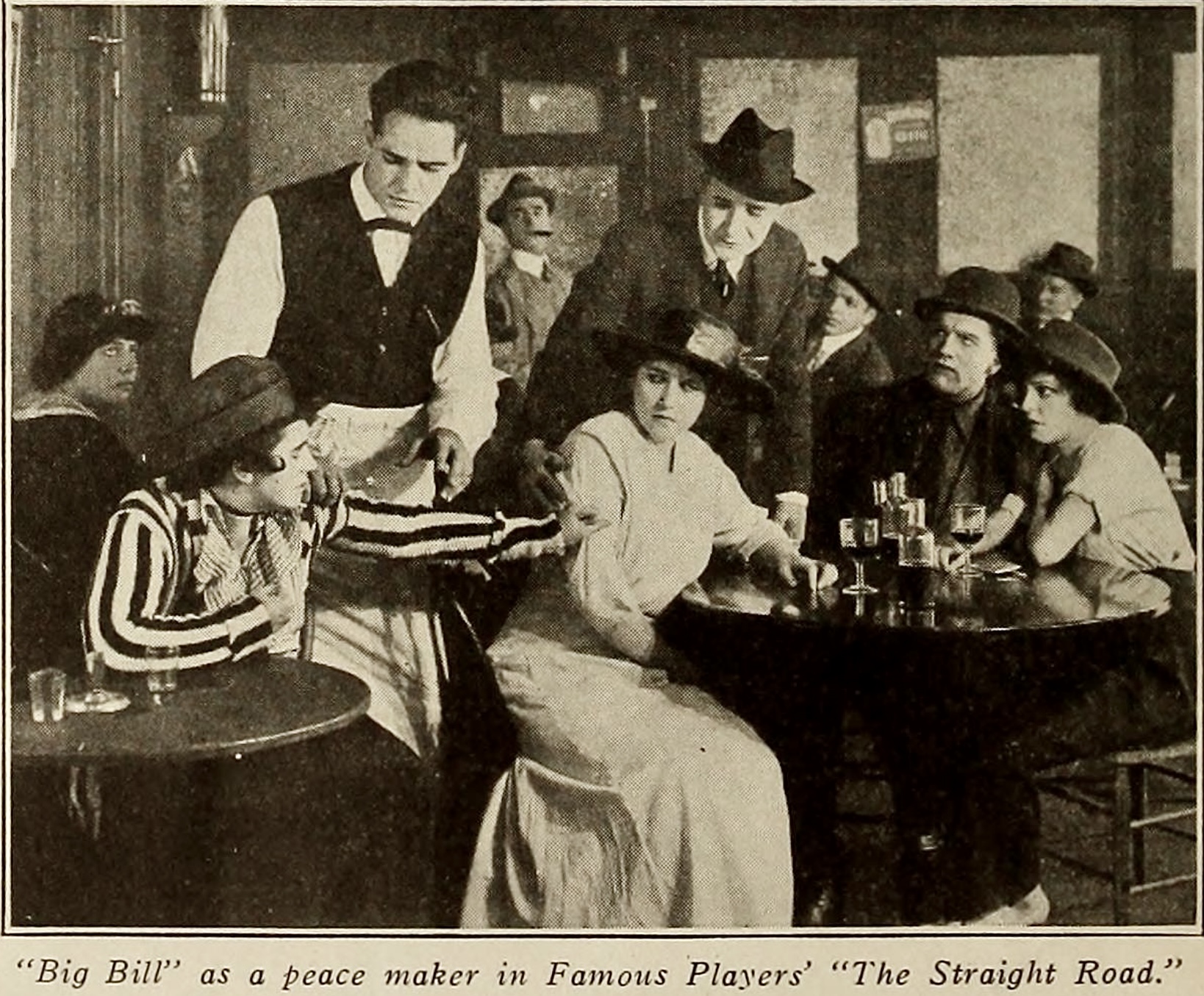 The Straight Road scene