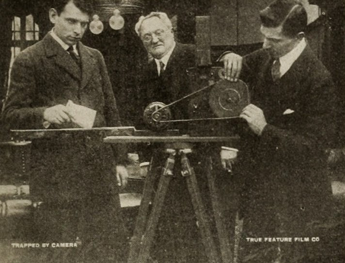 Trapped by the Camera scene