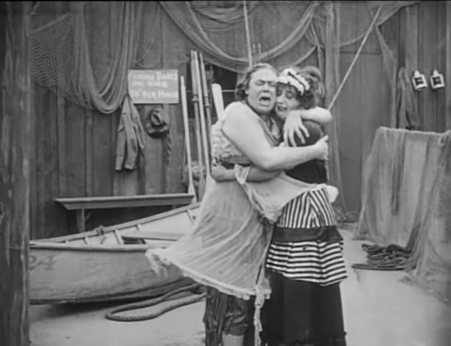 Tillie's Punctured Romance scene
