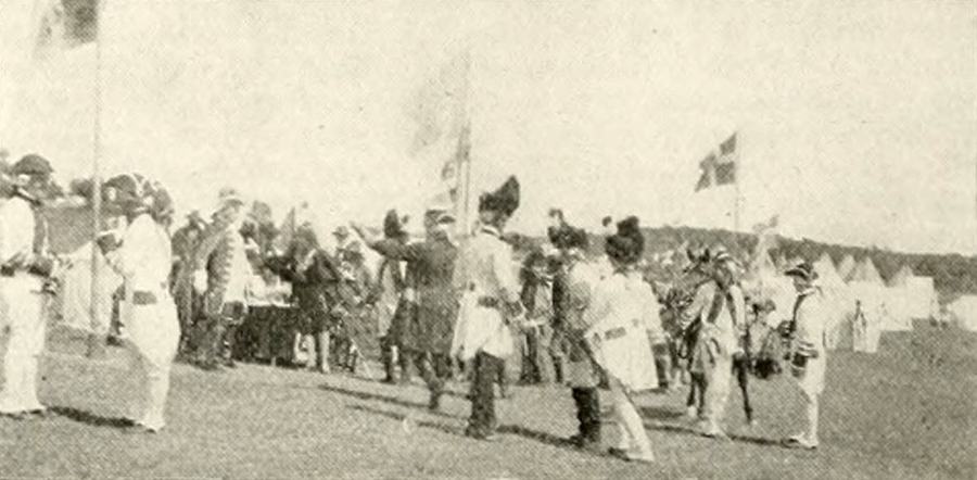 Wolfe; or, the Conquest of Quebec scene