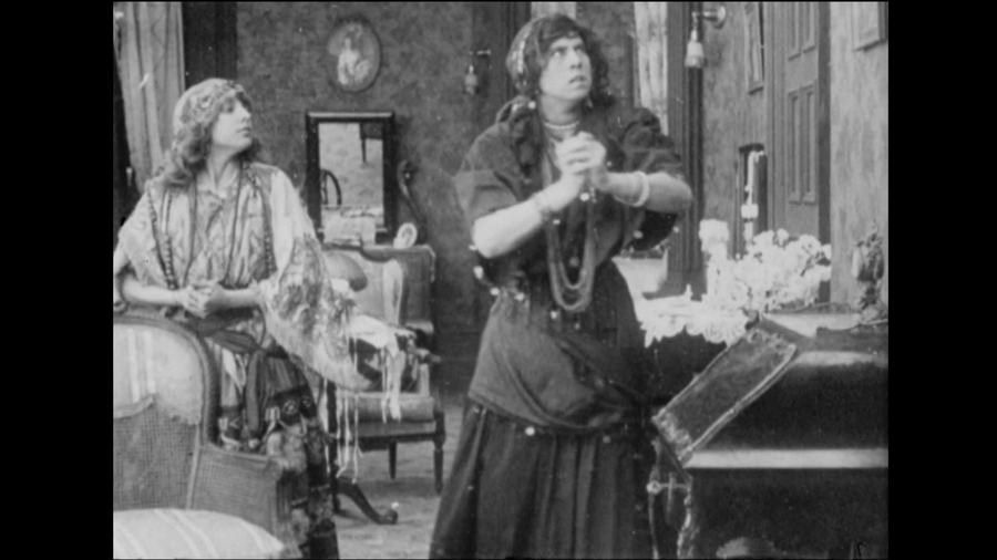 The Woman in Black scene