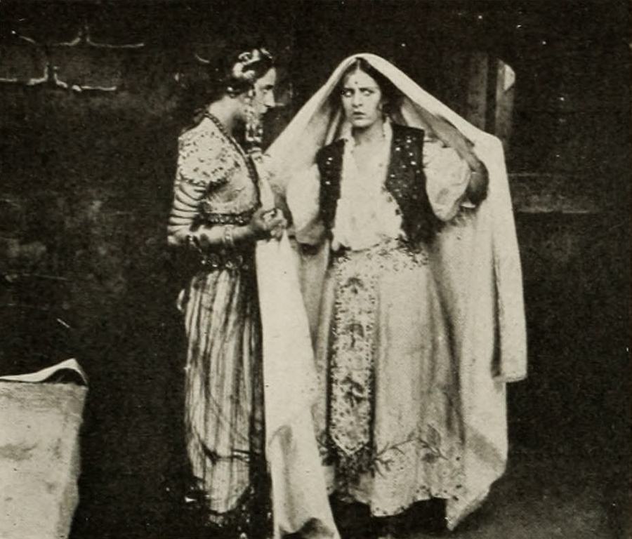 The Woman of Mystery scene