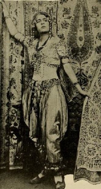 The Woman of Mystery scene