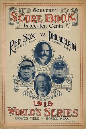 1915 World's Championship Series scene 1