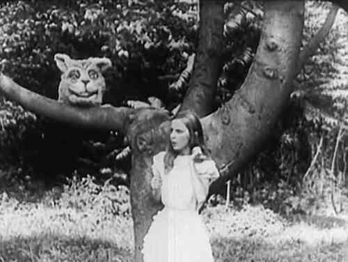Alice in Wonderland scene