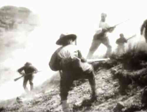 The Battle Cry of Peace scene