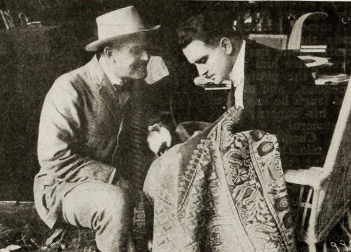 The Carpet from Bagdad scene