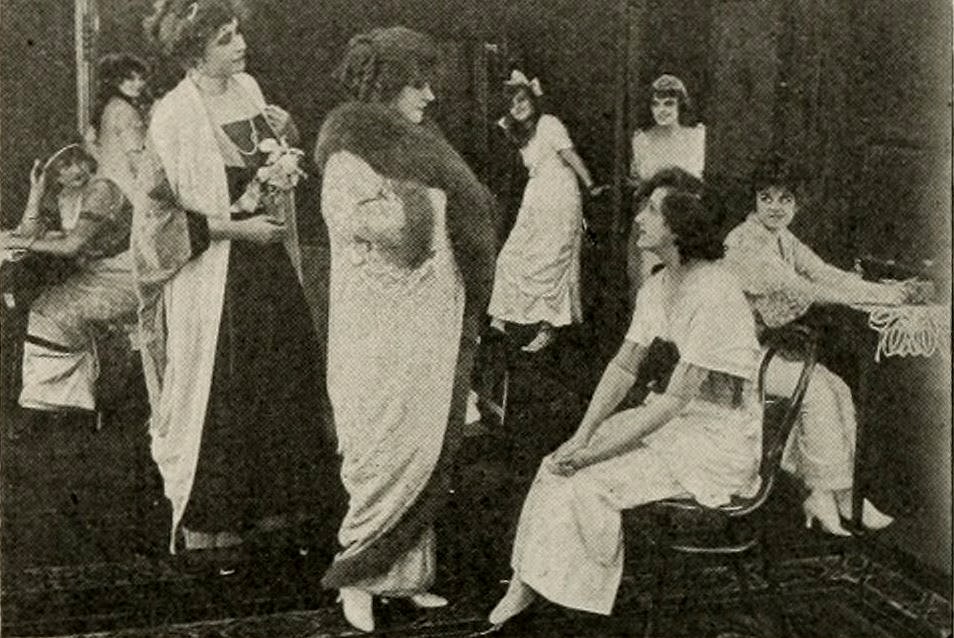 The College Widow scene