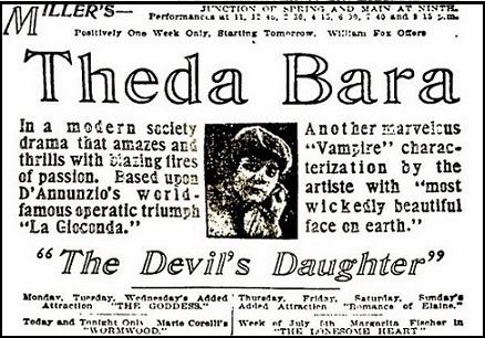 The Devil's Daughter scene