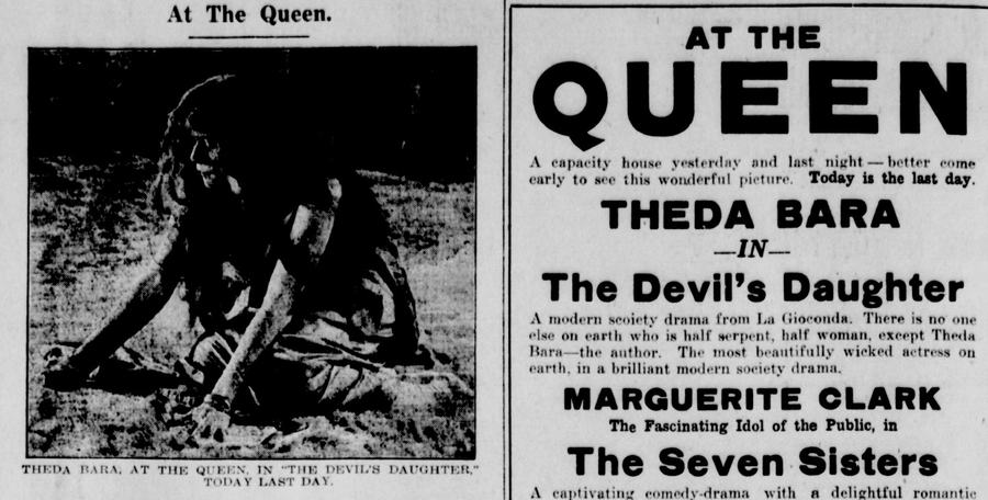 The Devil's Daughter scene