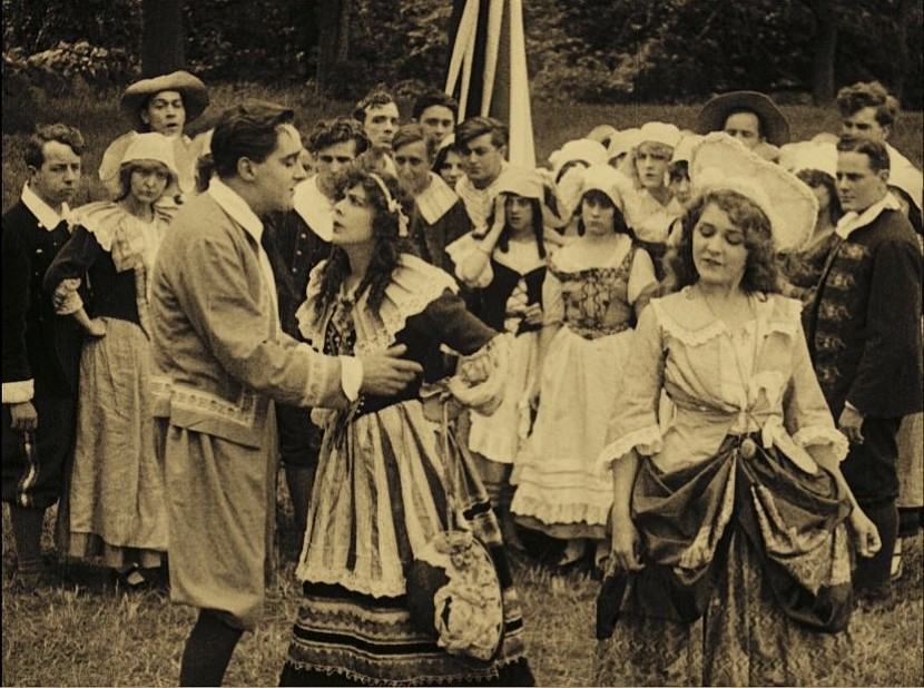 Fanchon, the Cricket scene