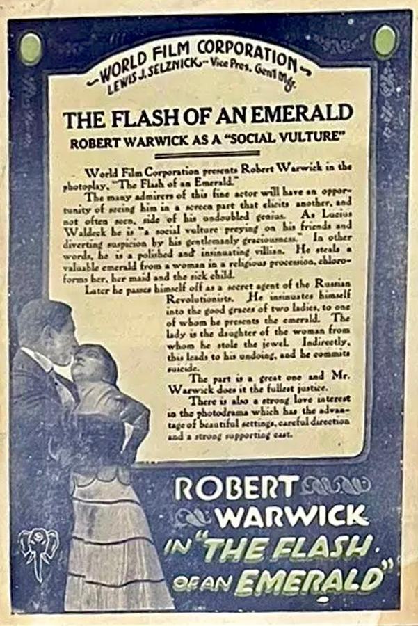 The Flash of an Emerald scene