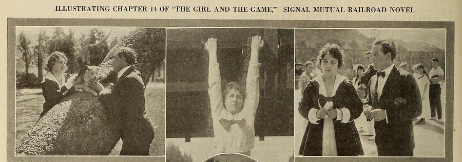 The Girl and the Game scene