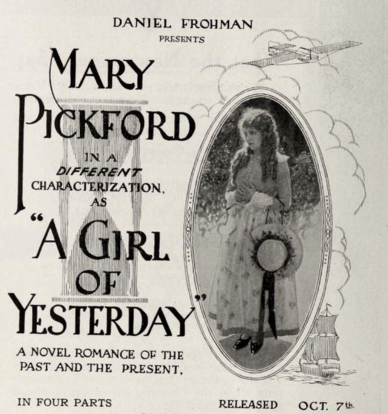 A Girl of Yesterday scene